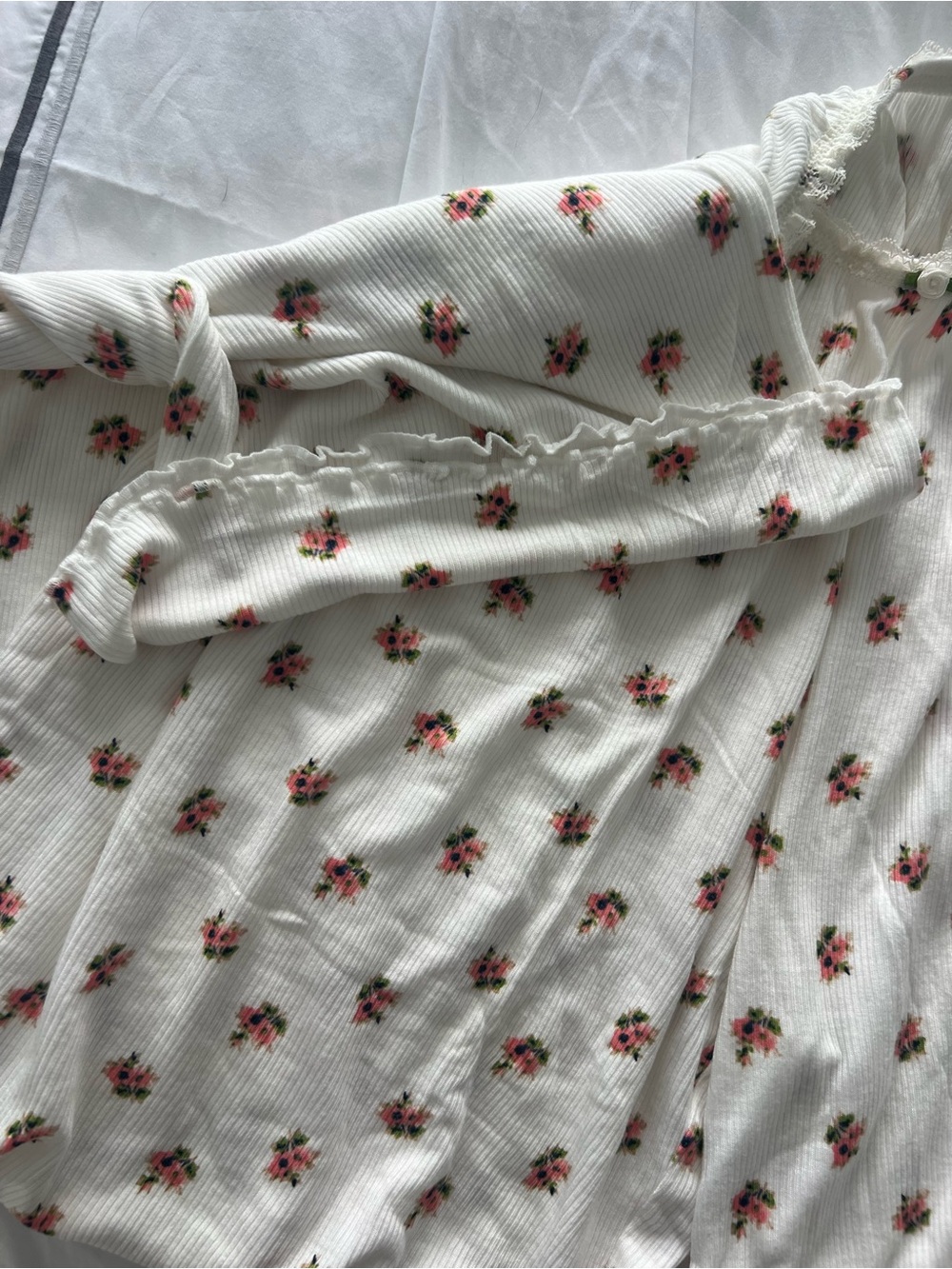 Aerie Floral Pajama Pants - Picture 3 of 5